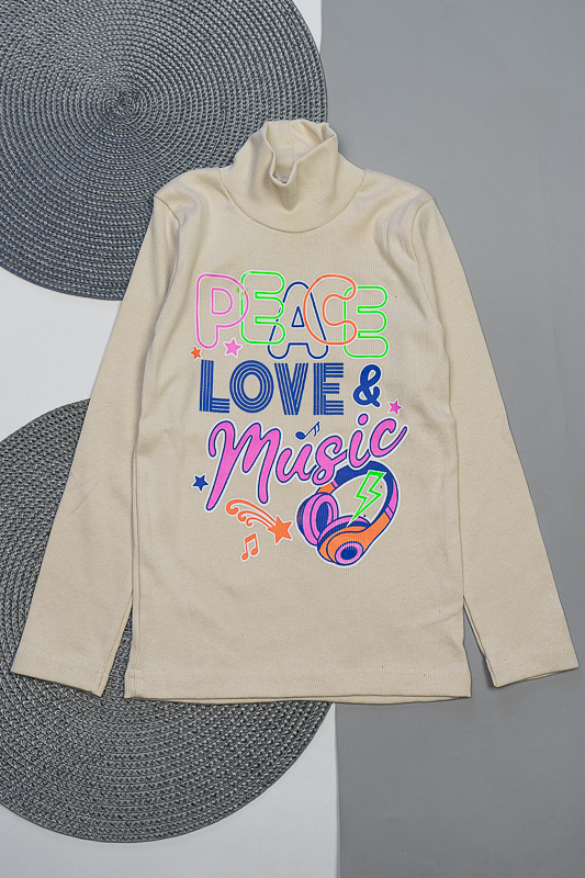 Водолазка для дівчаток 55-4125Д